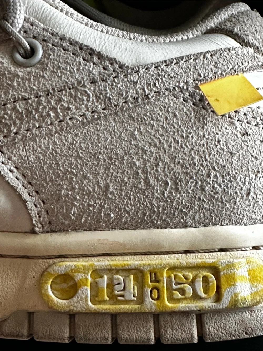 Nike Off-White x Dunk Low 'Lot 14 of 50' DJ0950-106 Size 11M Virgil Abloh Shoes